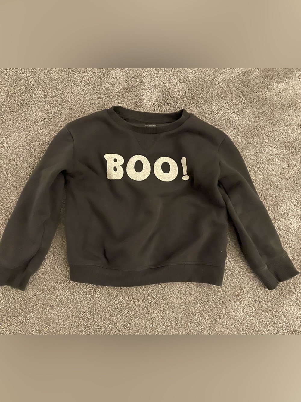 Little Co Rainbow Boo! Sweatshirt